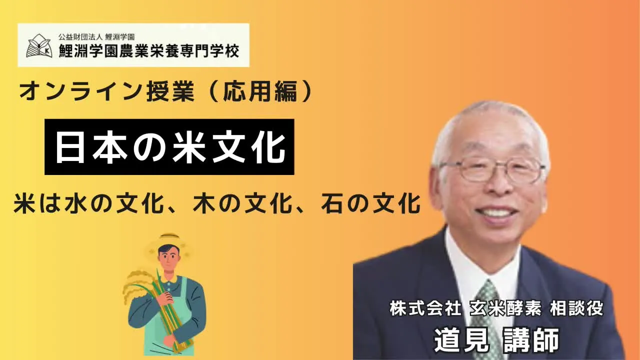 日本の米文化❶ 日本の米づくりを支えた水路と先人の知恵