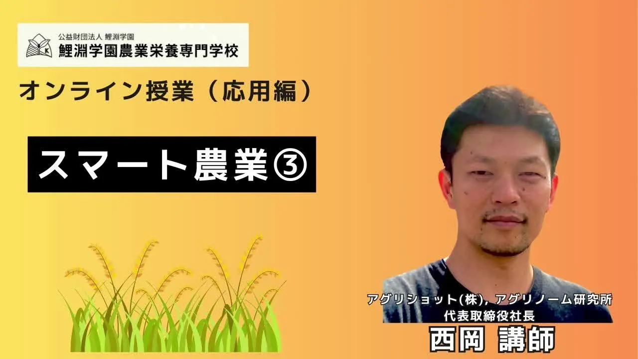 スマート農業➌ 樹液流センサーで見る植物の生理状態とスマート農業の経営視点